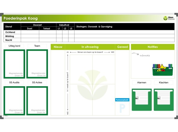 Day starter board Olam Cocoa (200x120cm)