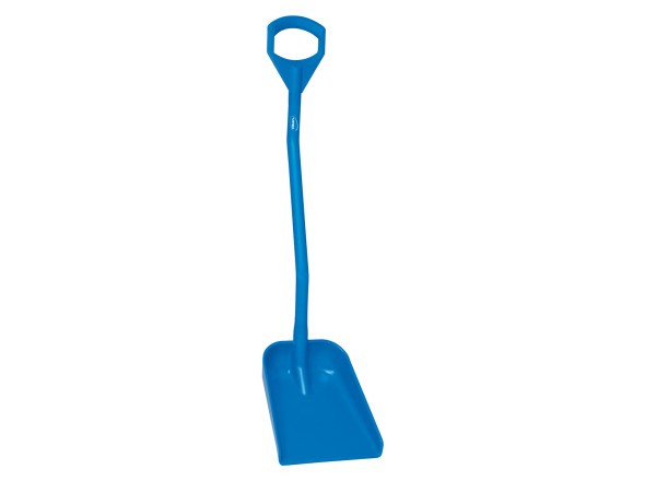 Vikan shovel small blade 1110mm blue