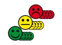 Magnetic smileys 5cm