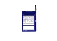 Magnetic clipboard A6 penholder example