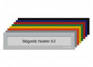 Magnetic window A3 headers