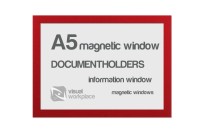 Magnetic windows A5 | Red