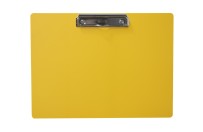 Clipboard magnetic A4 incl. paper clip (landscape) | Yellow