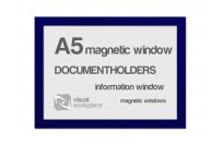 Magnetic windows A5 | Blue