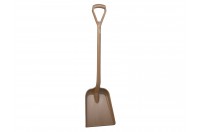 Vikan shovel D-grip | Brown