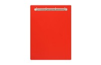 Magnetic ring binder clipboard A3 - portrait | Red