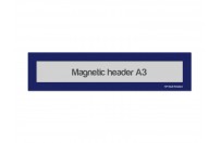 Magnetic window A3 headers | Blue