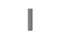 Whiteboard magnets round 15mm | Grey
