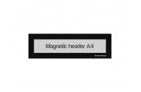 Magnetic Window A4 headers | Black