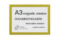 Magnetic Windows A3 | Yellow