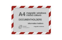 Magnetic windows A4 (various colours) | Red / White