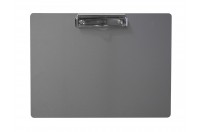 Clipboard magnetic A4 incl. paper clip (landscape) | Grey