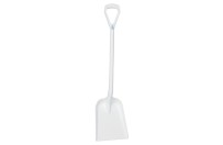 Vikan shovel D-grip | White