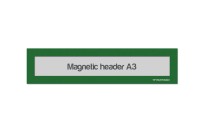 Magnetic window A3 headers | Green