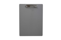 Clipboard magnetic A4 incl. paper clip (portrait) | Grey