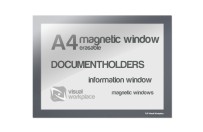 Magnetic Window A4 erasable | Grey