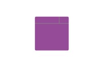 Scrum whiteboard magnet (purple)