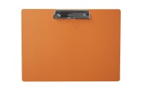 Clipboard magnetic A4 incl. paper clip (landscape) | Orange