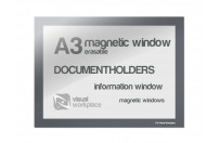 Magnetic Window A3 erasable | Grey