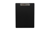 Clipboard magnetic A4 incl. paper clip (portrait) | Black