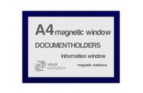 Magnetic windows A4 | Blue
