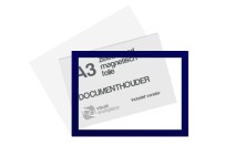 Selfadhesive magnetic foil A3 (incl. magnetic window) | Blue