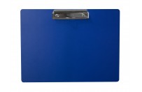 Clipboard magnetic A4 incl. paper clip (landscape) | Blue