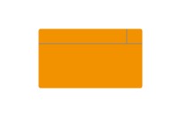 Scrum whiteboard magnet - Large (orange)