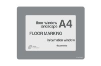 Floorwindows A4 (set) | Silver-grey