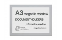 Magnetic Windows A3 | Silver-grey