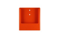 Leaflet holder magnetic A4 - portrait (colour) | Orange