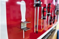 Stainless steel screwdriver holder (3x3cm)