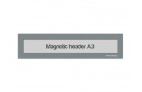 Magnetic window A3 headers | Grey