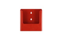 Leaflet holder magnetic A5 - portrait (colour) | Red