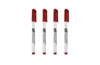 Fine tip whiteboard markers (single colour) | Red