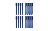 Detectable whiteboard markers (set solid colours)
