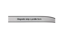 Magnetic strip c-profile 5x100cm