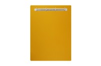 Magnetic ring binder clipboard A3 - portrait | Yellow