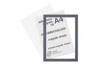 Selfadhesive magnetic foil A4 (inc. magnetic window)