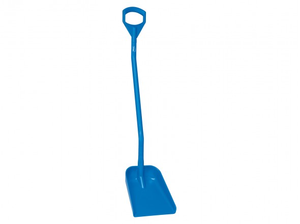 Vikan shovel small blade 1280mm blue