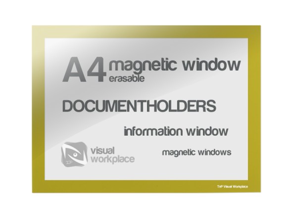Magnetic Window A4 erasable - TnP Visual Workplace