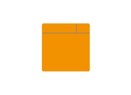Scrum whiteboard magnet - orange