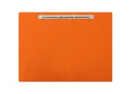 Magnetic ring binder clipboard A3 - landscape | Orange