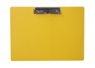 Clipboard magnetic A4 incl. paper clip (landscape) | Yellow