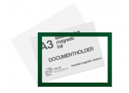 Selfadhesive magnetic foil A3 (incl. magnetic window) | Green