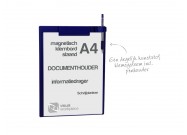 Magnetic document holder A4