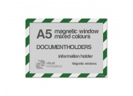 Magnetic windows A5 (various colours) | Green / White