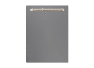 Magnetic ring binder clipboard A3 - portrait | Grey