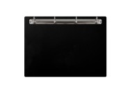 Magnetic ring binder clipboard A4 - landscape | Black