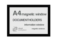 Magnetic Windows A4 Black